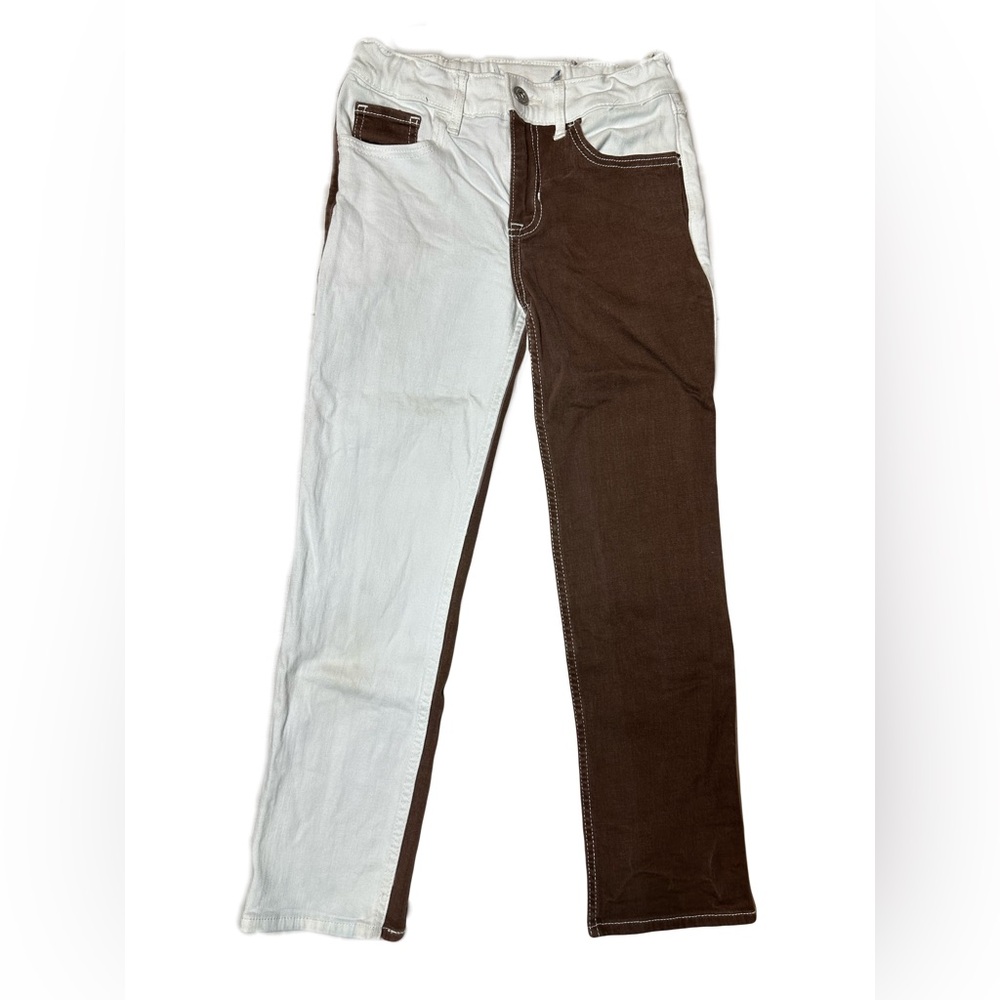 Girls Abercrombie straight leg denim